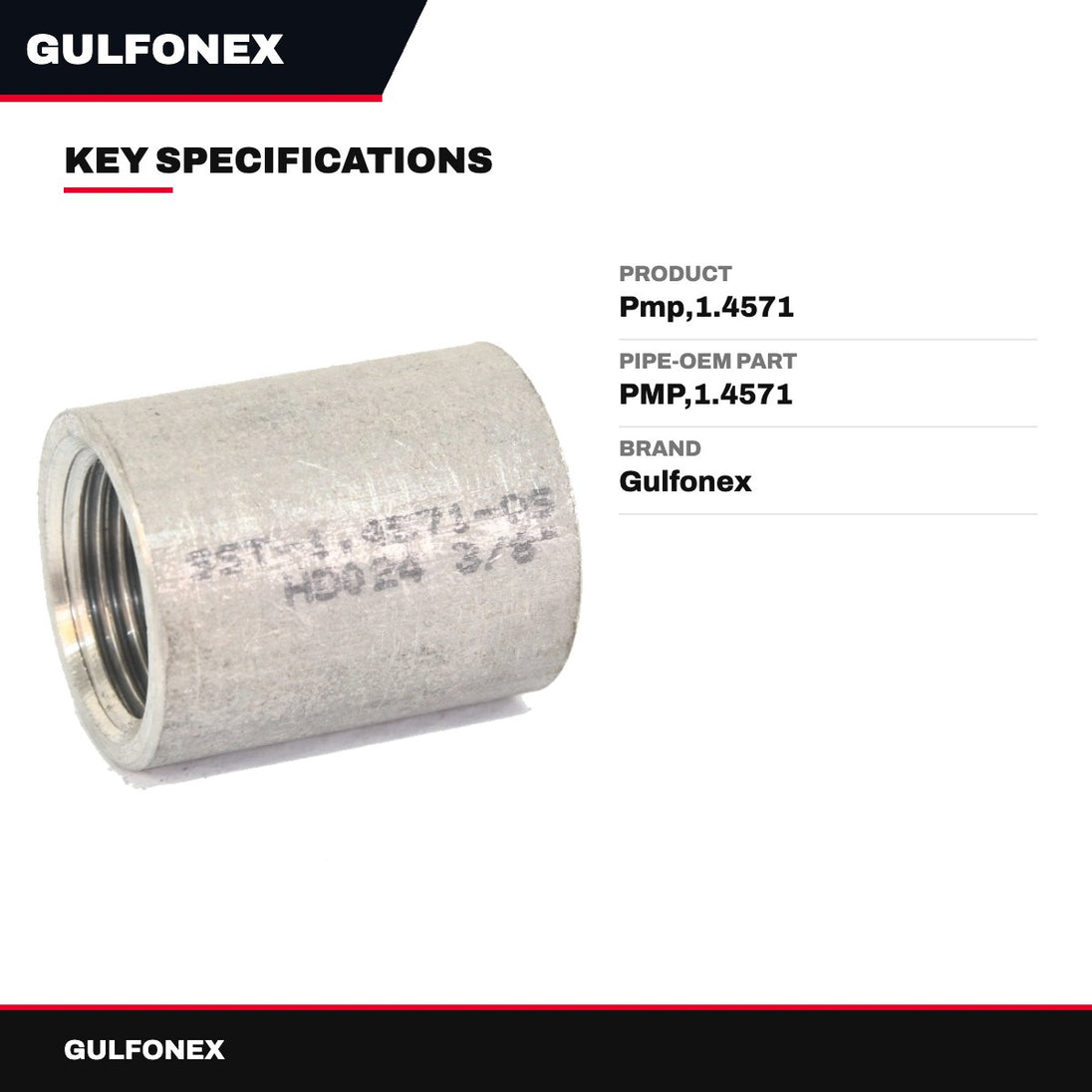 Pipe-Oem Part – Pmp,1.4571