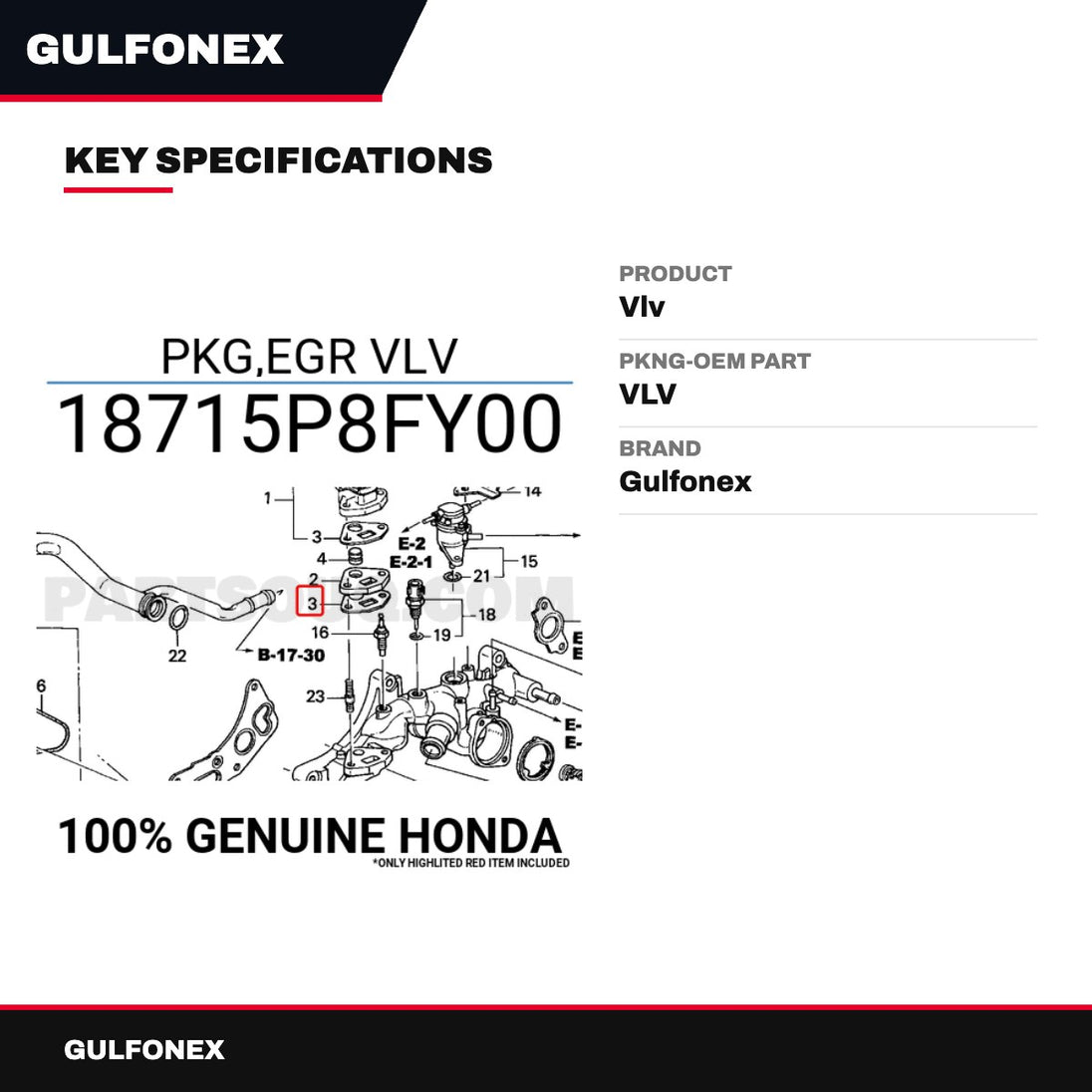 Pkng-Oem Part – Vlv