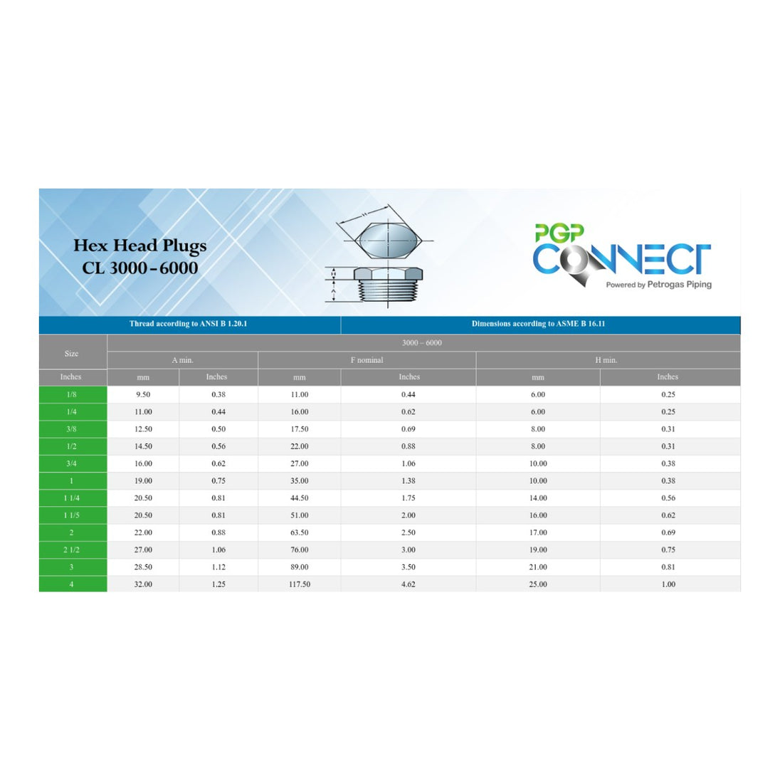 Plg-Oem Part – Pmp,Astm 105,3/4In Npt