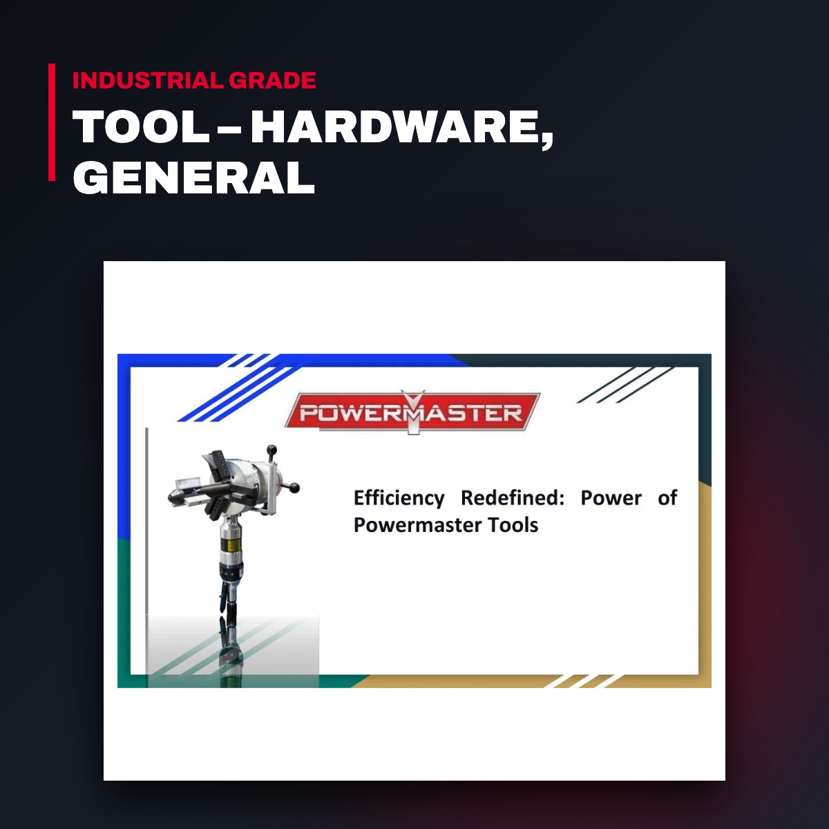 Powermaster 1680951 – Tool – Hardware, General