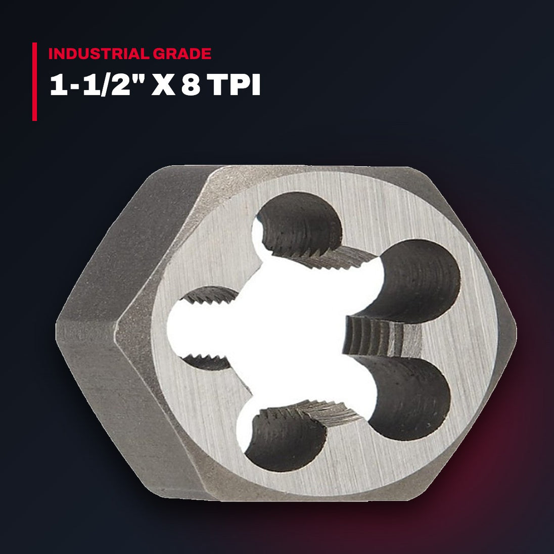 Powermaster Bolt Die & Stud Extractor Set, 1-1/4" – 2" x 8 TPI