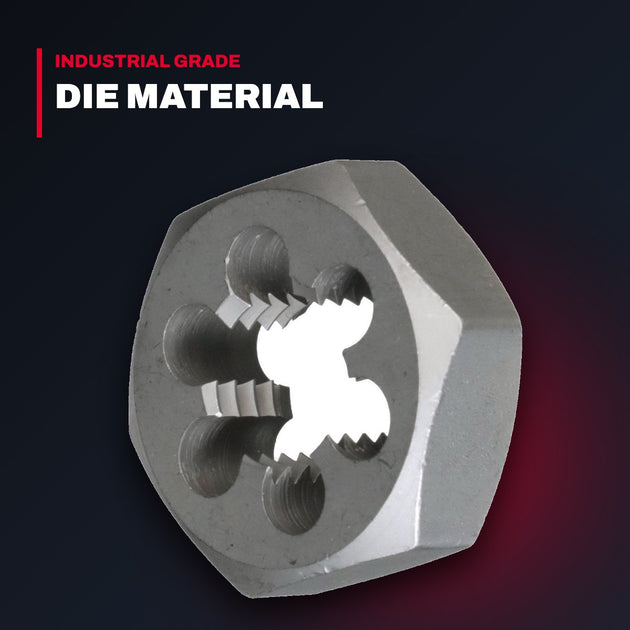 Powermaster DWTSH1-3/4-8 – Bolt Die 2 8 Tpi – 1-3/4 8 Tpi, 1-1/2 8 Tpi And 1-1/4 8 Tpi