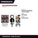 Powermaster NS-012AH – Hydraulic Nut Splitter <(>&<)> Cutter Specifications – Bolt Size Range Up To 10