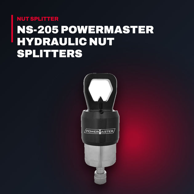 Powermaster NS-204 – Ns-205 Powermaster Hydraulic Nut Splitters
