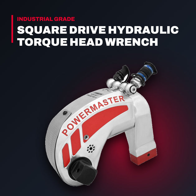 Powermaster PSD-5 – Square Drive Hydraulic Torque Head Wrench