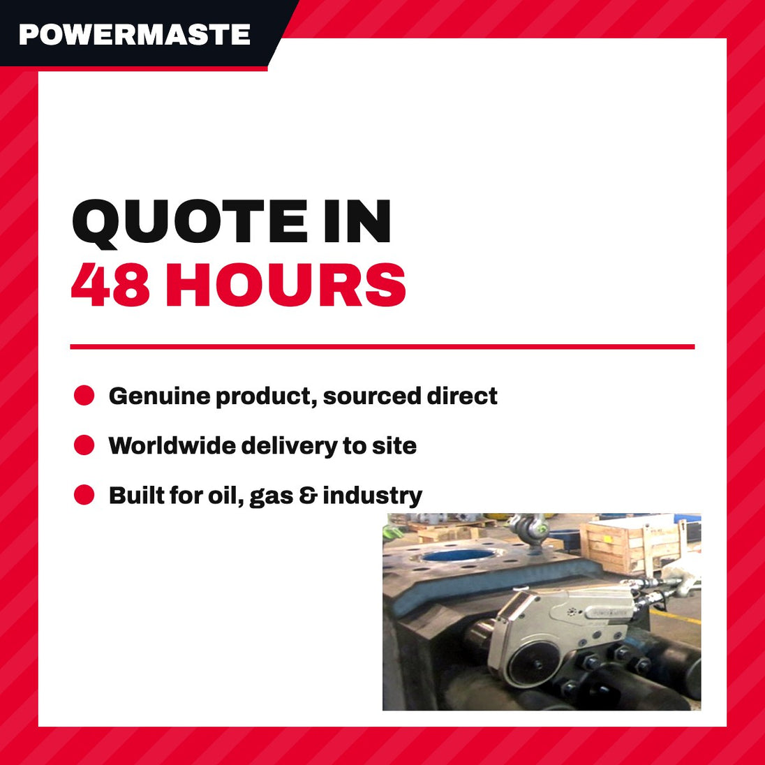 Powermaster PXD-32RL500 – Hex. Wrench Head 5 A/F - 28000 Ftlbs