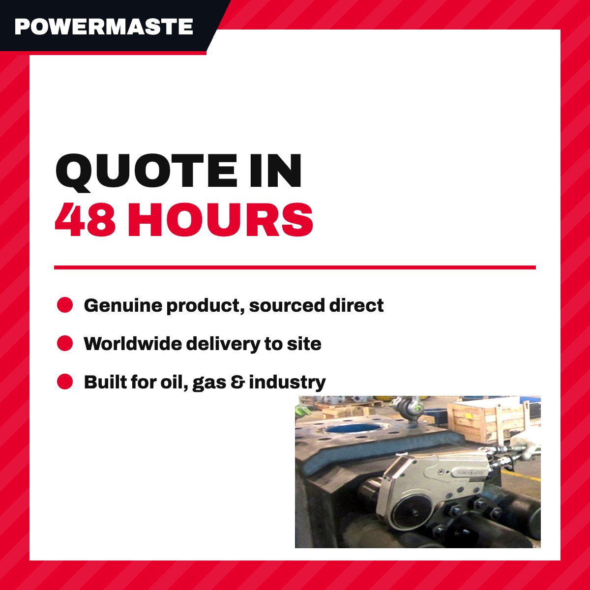 Powermaster PXD-32RL500 – Hex. Wrench Head 5 A/F - 28000 Ftlbs