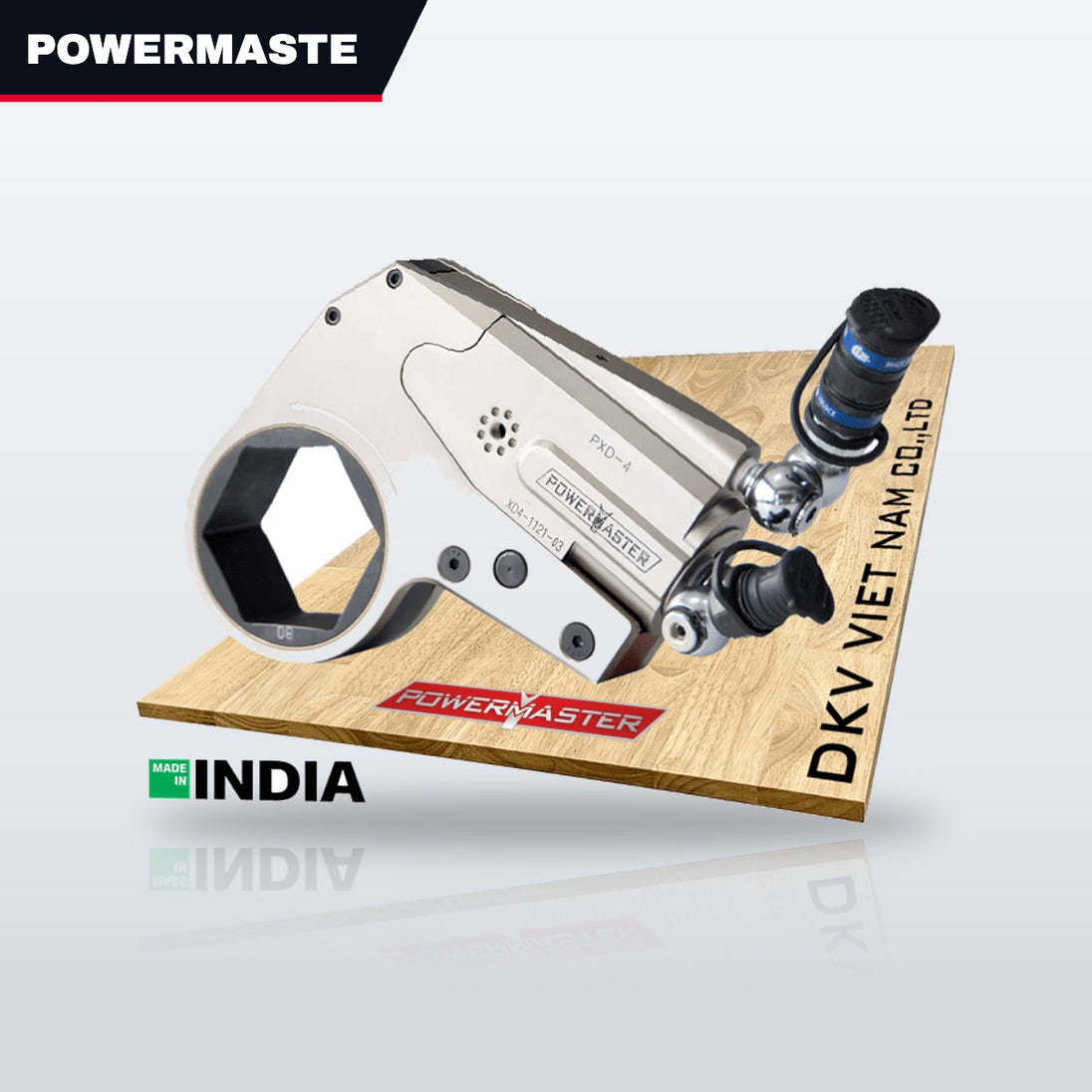 Powermaster PXD-4 – Hydraulic Torque Ratchet Power Head Wrench