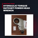 Powermaster PXD-8 – Hydraulic Torque Ratchet Power Head Wrench