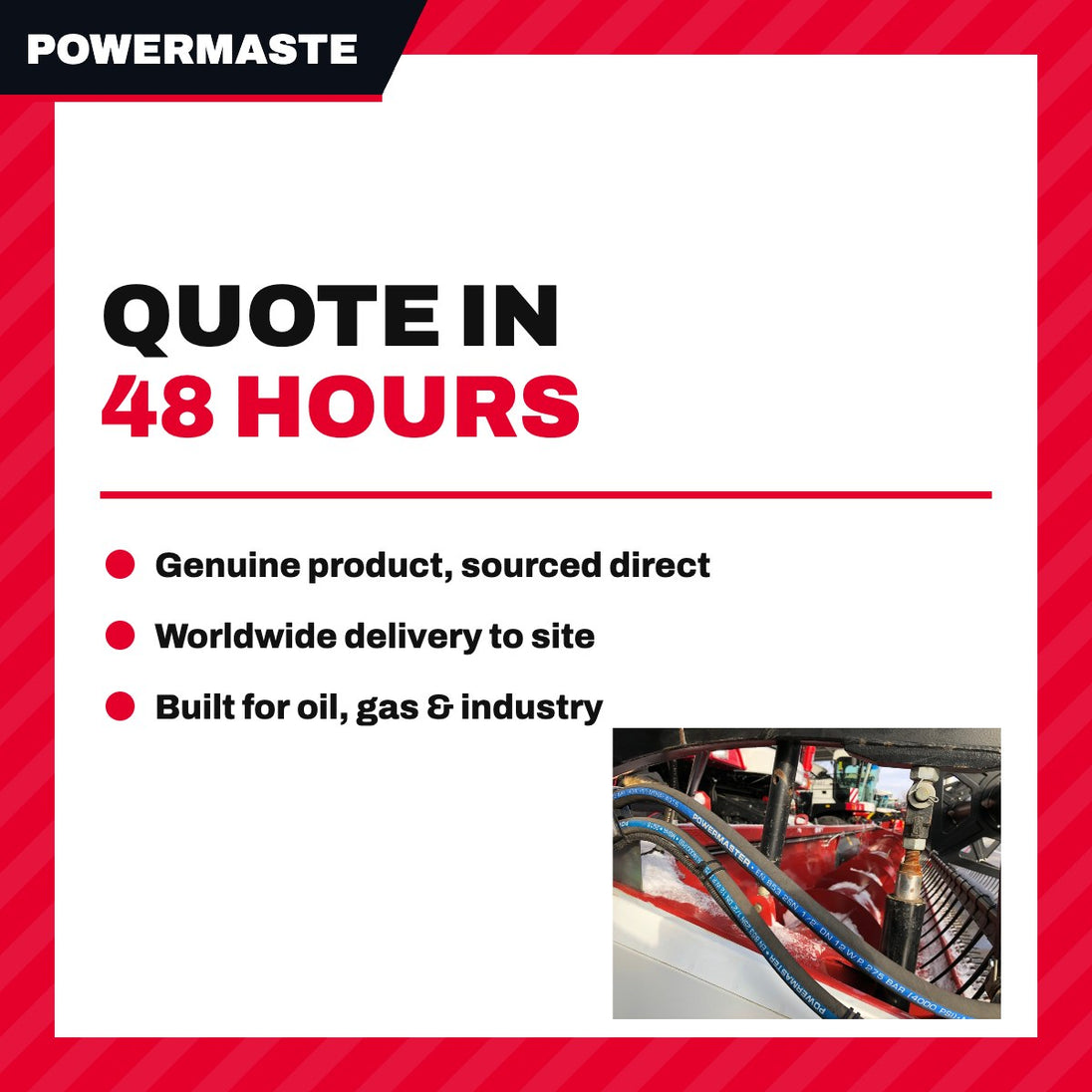 Powermaster THH-045 – Hydraulic Hose