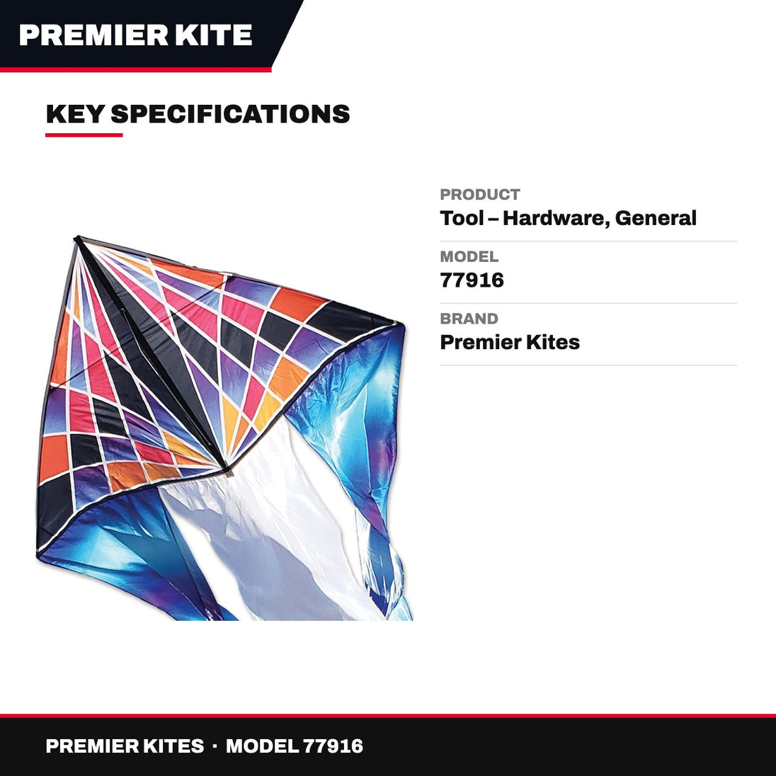 Premier Kites 77916 – Tool – Hardware, General