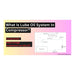 Press Relf Vlv-Oem Part – Lub Oil Sys