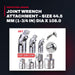 Proto 1880 – Joint Wrench Attachment – Size 44.5 Mm (1-3/4 In) Dia X 108.0 Mm