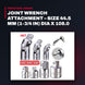 Proto 1880 – Joint Wrench Attachment – Size 44.5 Mm (1-3/4 In) Dia X 108.0 Mm