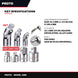 Proto 1880 – Joint Wrench Attachment – Size 44.5 Mm (1-3/4 In) Dia X 108.0 Mm