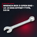 Proto 6120 – Wrench Box & Open End – 10-15 Deg Offset Type, 5/8 In