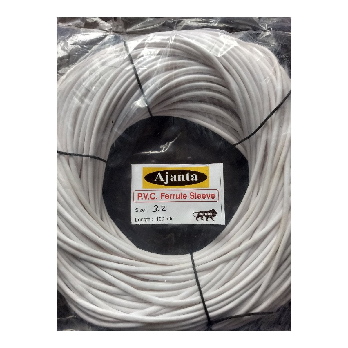 Proxima Energy OTHERS – Ferrule Printing Sleeve White Tube Size 2.5 Mm – 100 Mtr Per Each