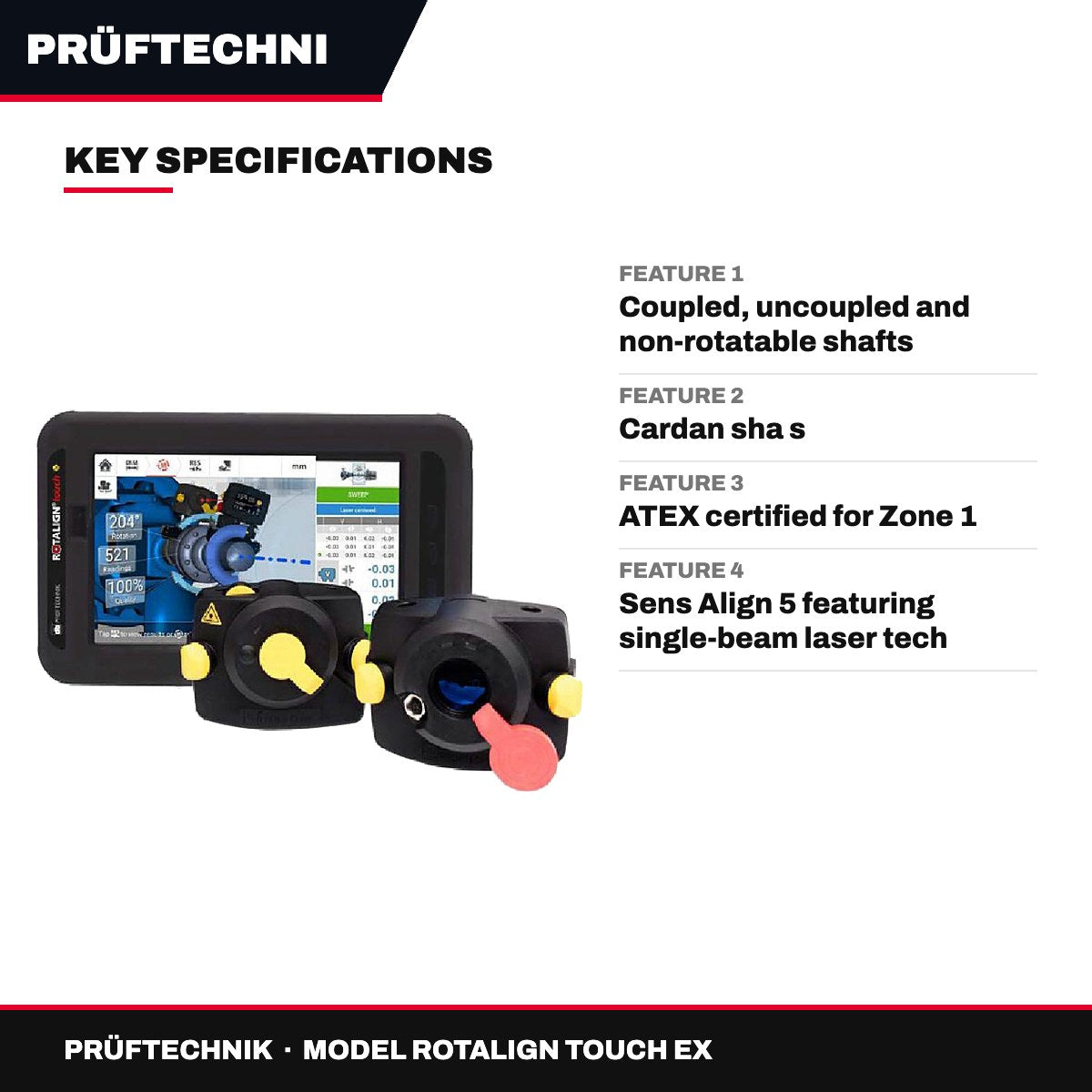 Prüftechnik ROTALIGN touch EX – Laser Shaft Alignment System, Zone 1