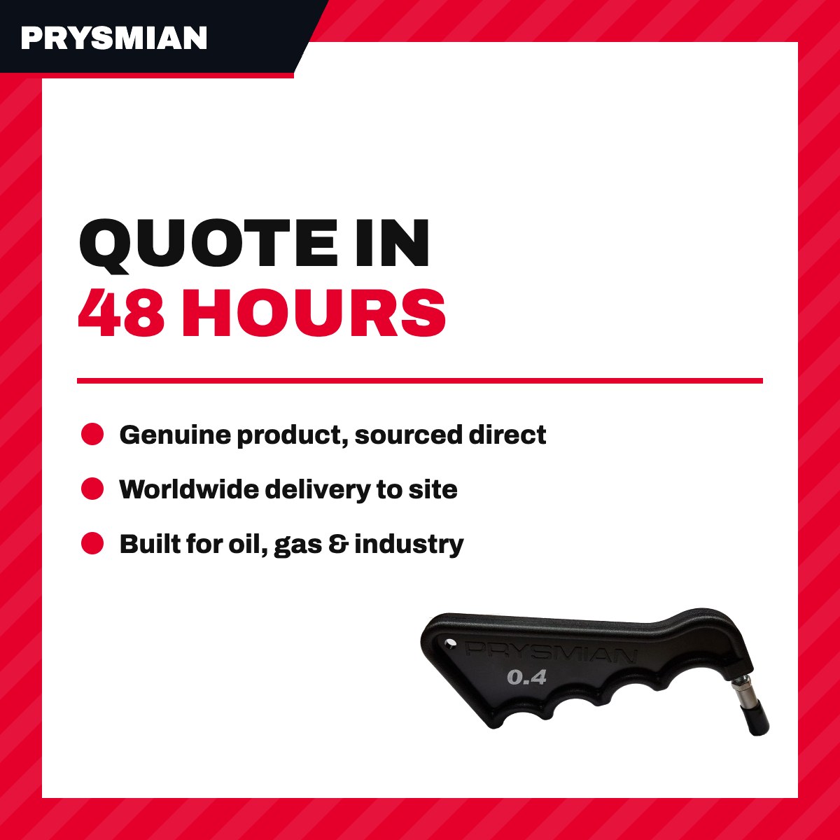 Prysmian BICON TT2352-1 – Cable Screen Scoring Tool