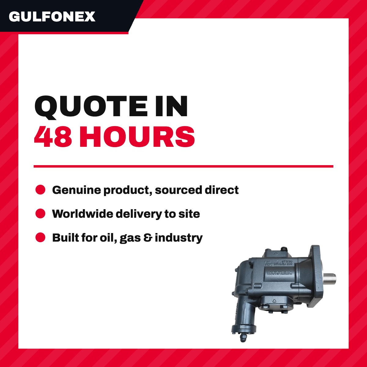Pump – Gear Pump R65 Cc Type