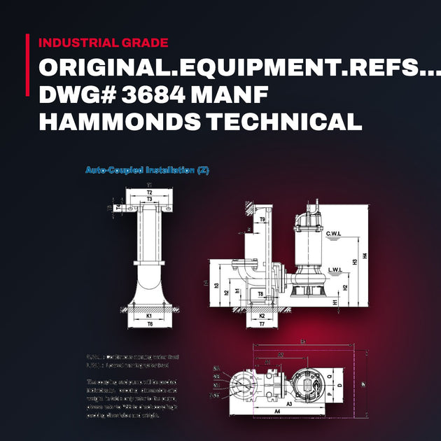 Pump – Hammonds 2P-15 Pump Type, Dwg# 3684