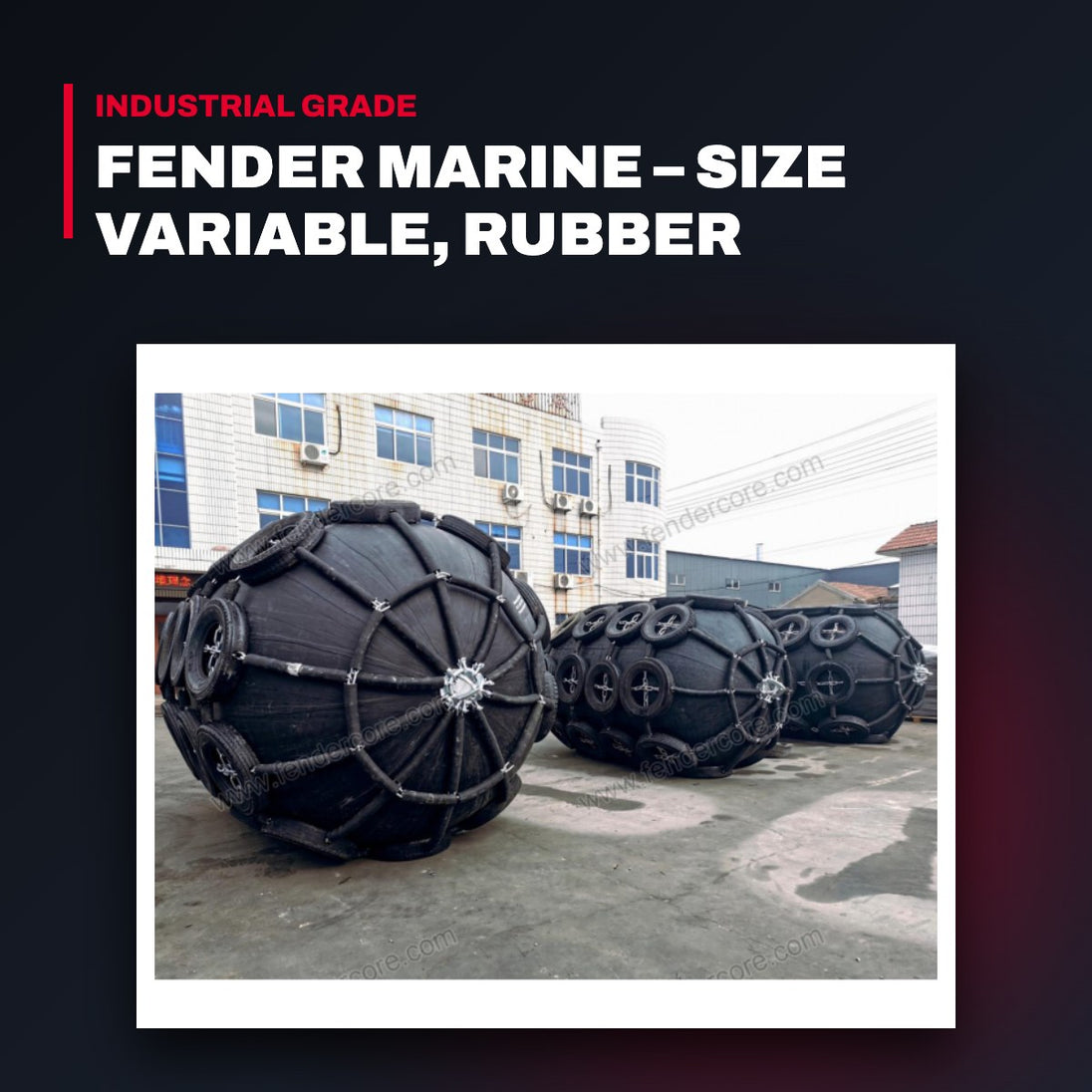 Qingdao Florescence Marine Supply OTHERS – Fender Marine – Size Variable, Rubber