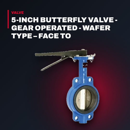 Rache OTHERS – 5-Inch Butterfly Valve - Gear Operated - Wafer Type – Face To Face-50Mm