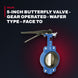 Rache OTHERS – 5-Inch Butterfly Valve - Gear Operated - Wafer Type – Face To Face-50Mm