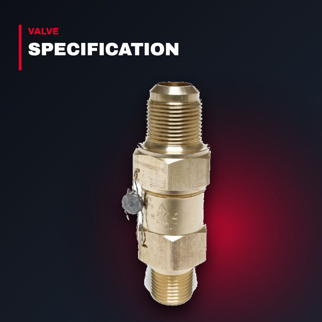Rache Process Equipment LLP OTHERS – Pressure Relief Valve [Straight Through] – 24.8Bar 1/2X3/4