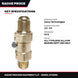 Rache Process Equipment LLP OTHERS – Pressure Relief Valve [Straight Through] – 24.8Bar 1/2X3/4