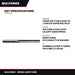Reamer – Taper Pin Type, 0.8420 To 1.0500 In Taper Dia