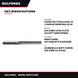 Reamer – Taper Pin Type, 0.8420 To 1.0500 In Taper Dia