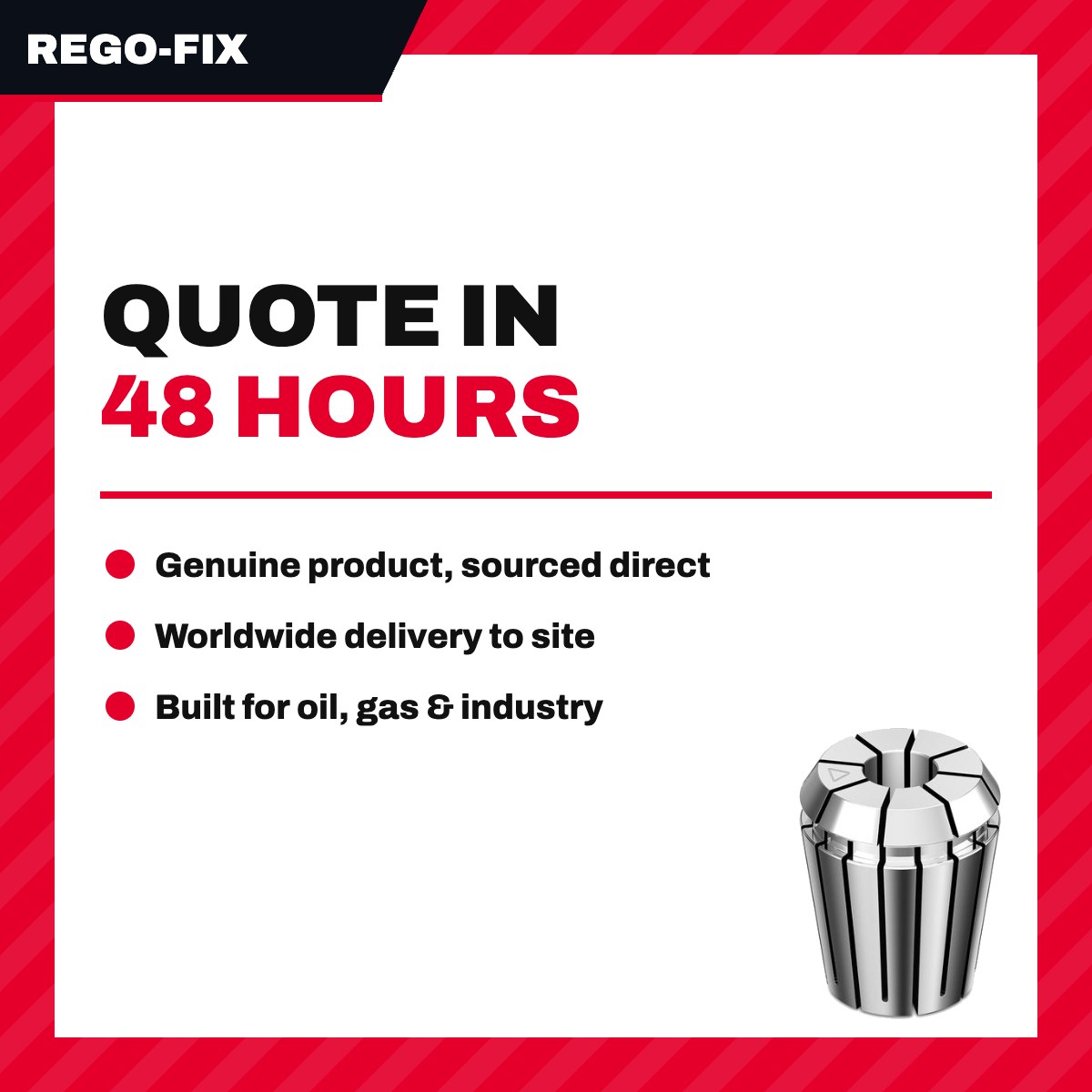 Rego-Fix E – Ultra Precision Er 8 Collet Set