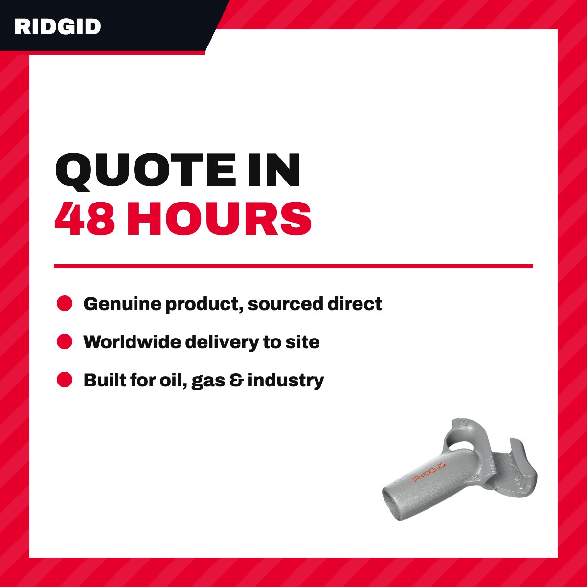 RIDGID 35240 – Heavy Wall Conduit Bender 1 To 1 - 1/4 /Cat. # 35240