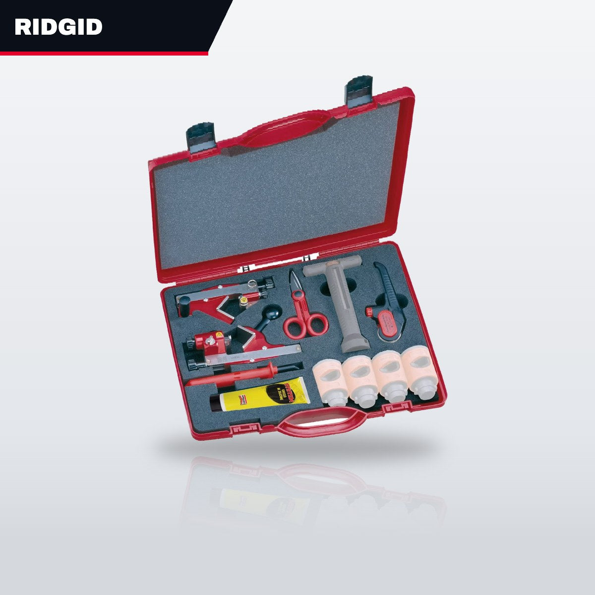 Ridgid AV6221 – MV/HV Cable Stripping Tool Set with Hard Case