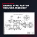 Ring – Barrel Type, Part Of Reducer Assembly