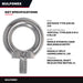 Ring – Distance Type, Aisi Ss 316
