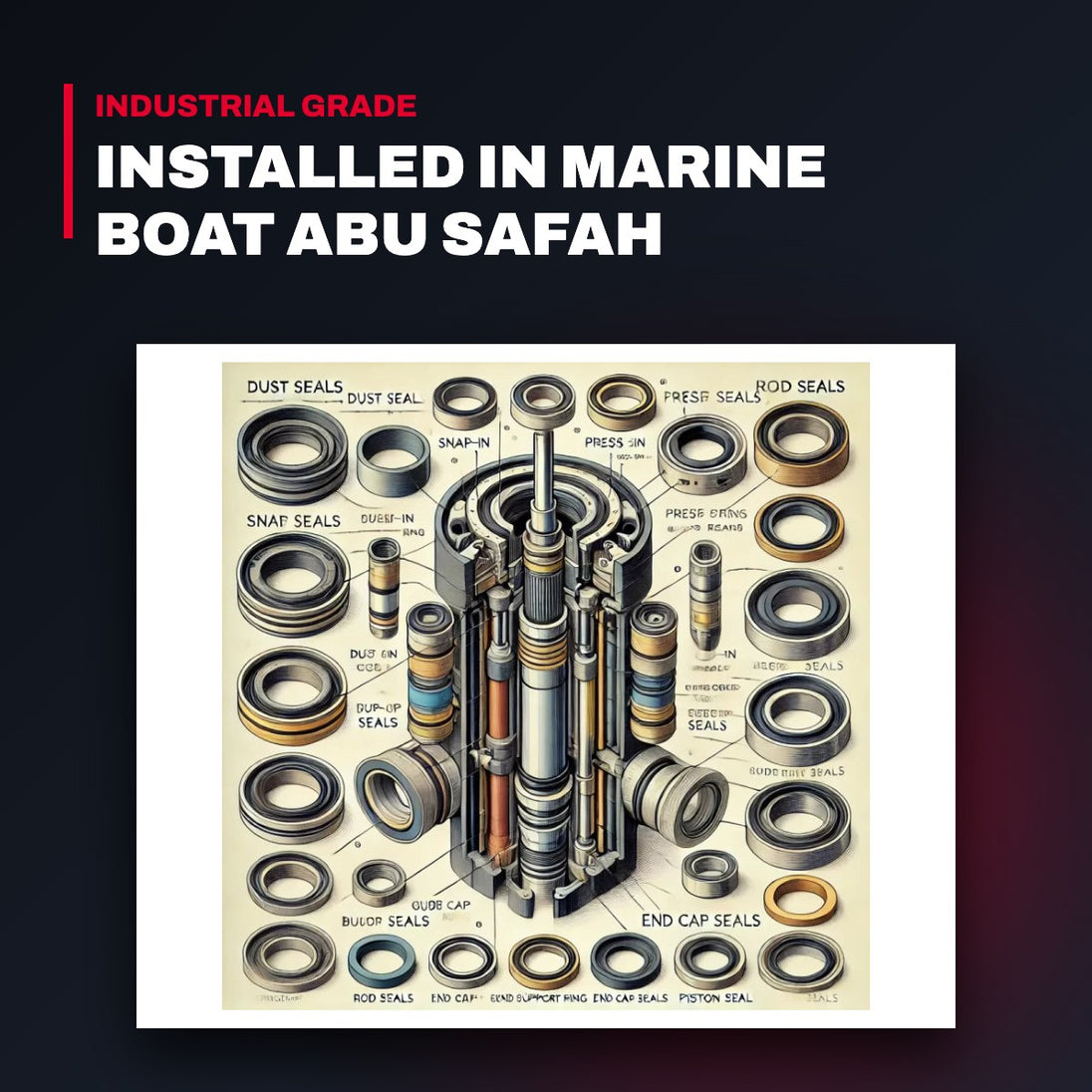 Ring – Oil Seal Type, Distance Bush