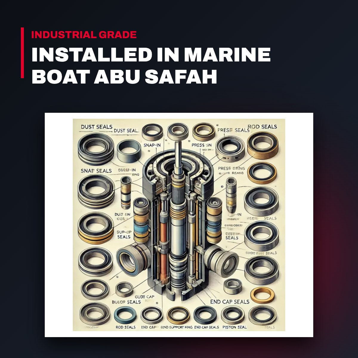 Ring – Oil Seal Type, Distance Bush