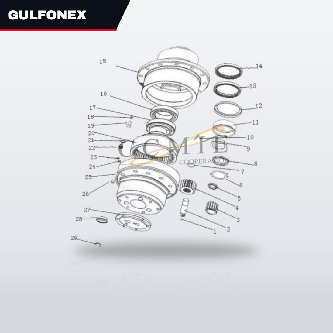 Ring – V Type, Part Of Gear Reducer Assembly