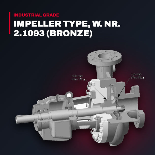 Ring Wear – Impeller Type, W. Nr. 2.1093 (Bronze)