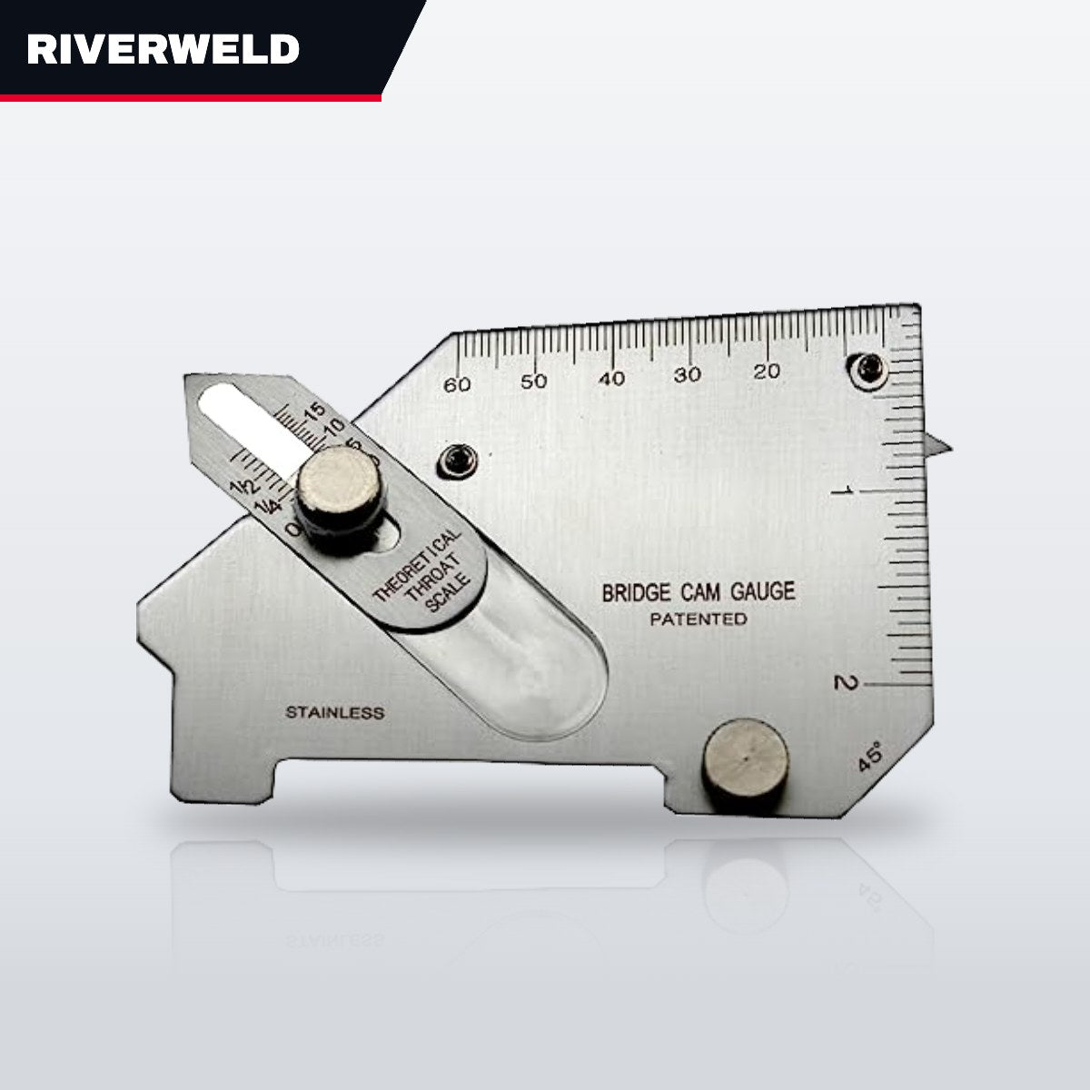 Riverweld 4835-1 – Bridge Cam Gage Welding Inspection Gauge