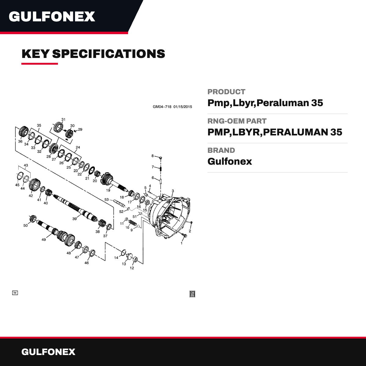 Rng-Oem Part – Pmp,Lbyr,Peraluman 35