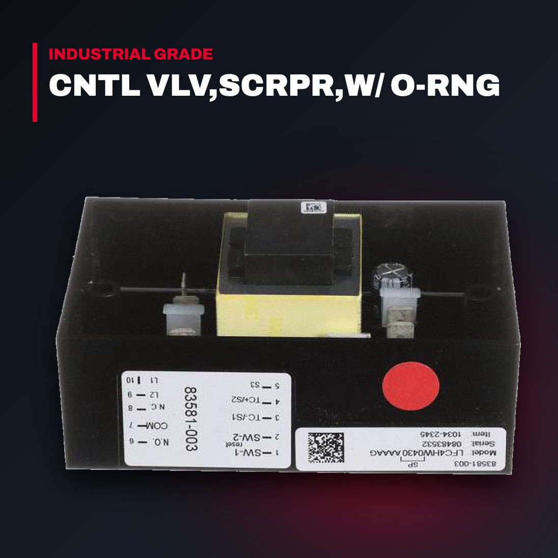 Rng-Oem Prt – Cntl Vlv,Scrpr,W/ O-Rng