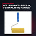 Roll Roy DIY-124 – Roller Paint – Size 6 In, 7-10 In Plastic Handle