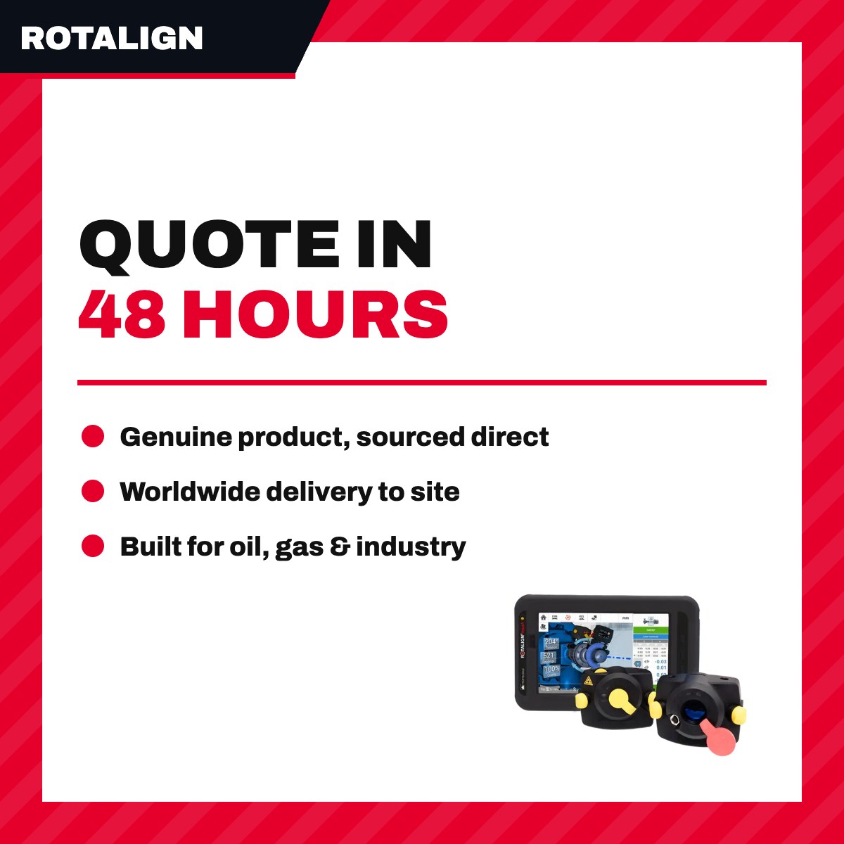 Rotalign ALI 52.000-Z1 – Laser Alignment Kit