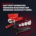 Rothenberger ROBEND – Battery-Operated Bending Machine For Bending Various Tubes. Tool-Free Presetting Of The Bending Angle Automati