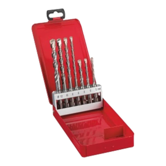 Rs Pro 216-8658 – 7-Piece Sds Drill Bit Set For Masonry – 12Mm Max, 5Mm Min