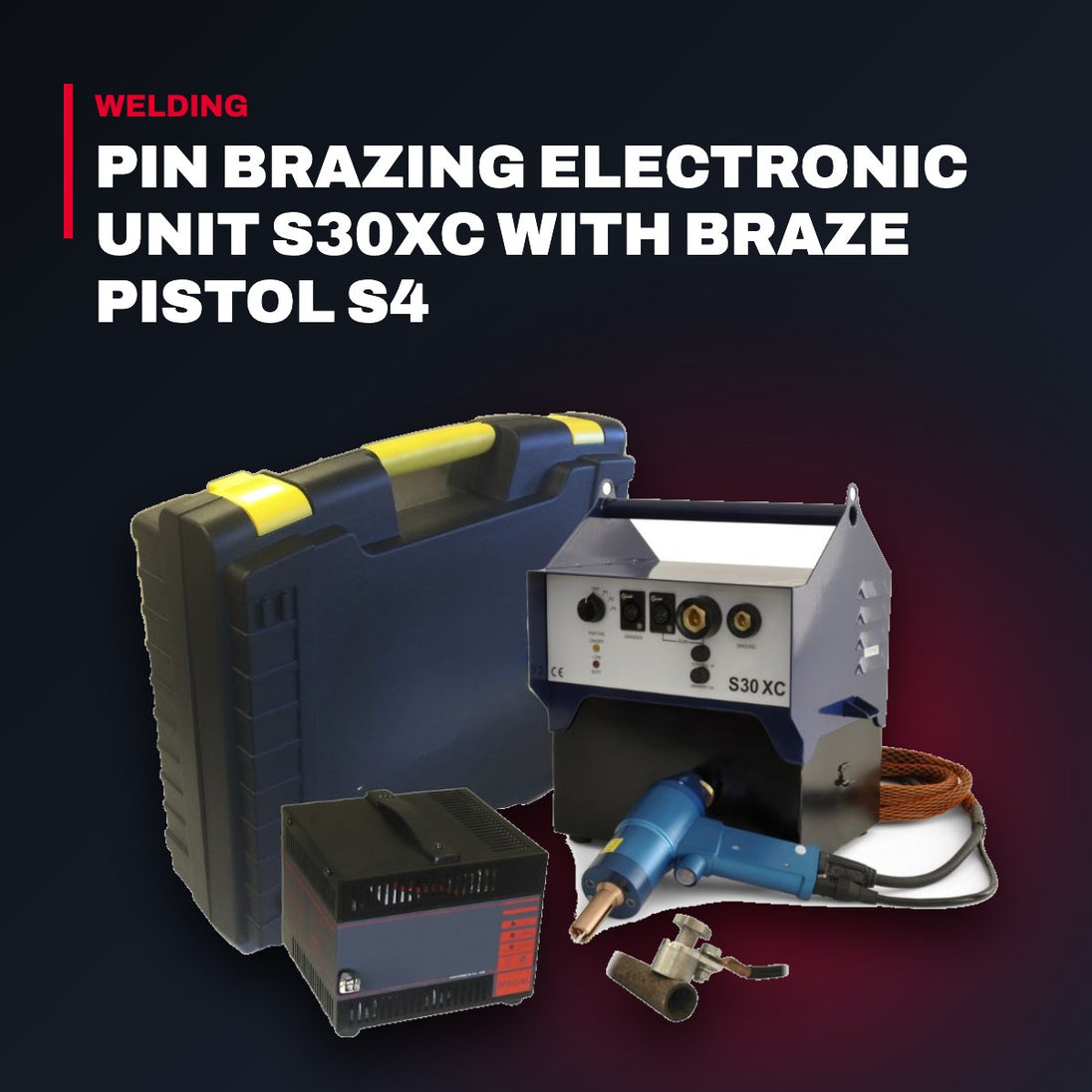 Safe Track Sweden OTHERS – Pin Brazing Electronic Unit S30Xc With Braze Pistol S4