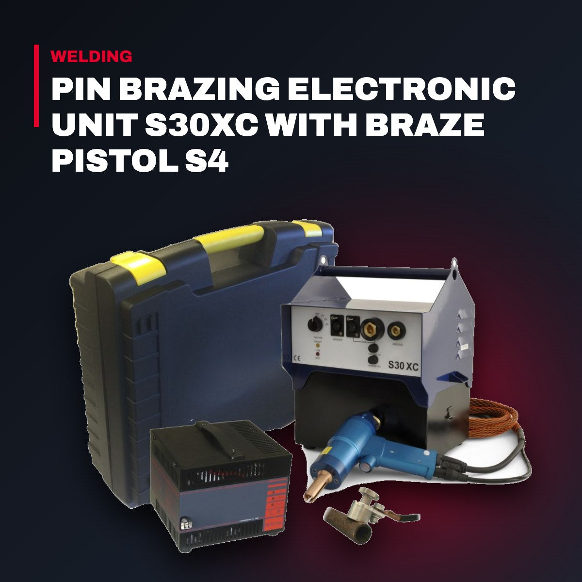 Safe Track Sweden OTHERS – Pin Brazing Electronic Unit S30Xc With Braze Pistol S4